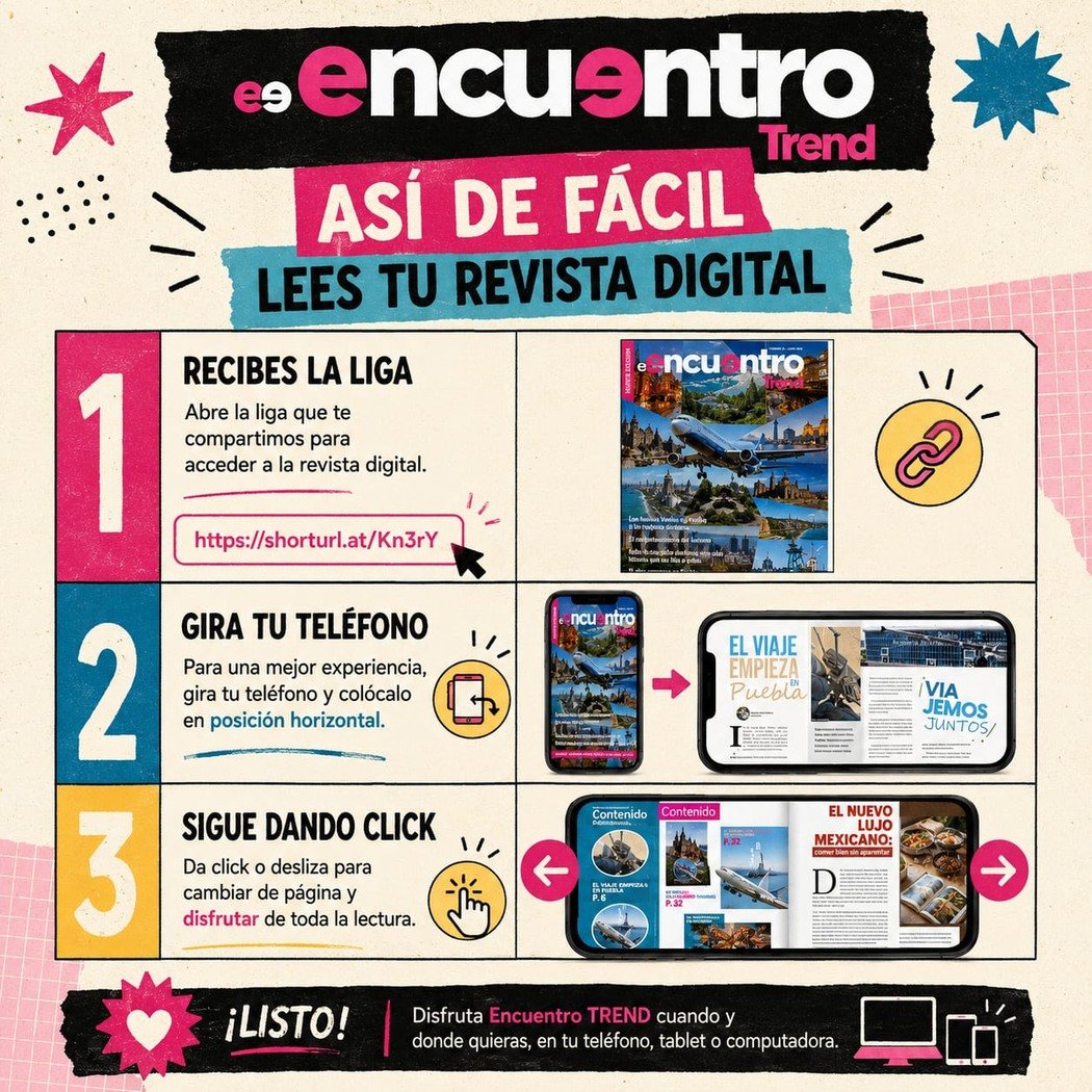 Guía para leer la revista digital en teléfono, tableta o computadora
